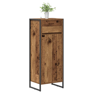 Badezimmerschrank Altholz 40x30x100cm