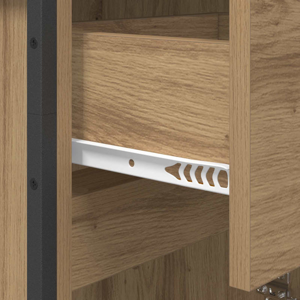 Badezimmerschrank Eiche 40x30x100 cm