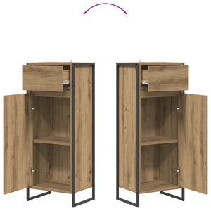 Badezimmerschrank Eiche 40x30x100 cm
