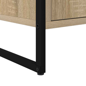 vidaXL Meuble TV Sonoma 140 x 36 x 49,5 cm Bois d'ingénierie