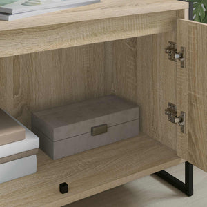 vidaXL Meuble TV Sonoma 140 x 36 x 49,5 cm Bois d'ingénierie