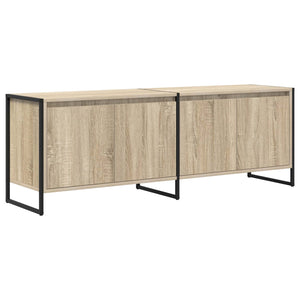 vidaXL Meuble TV Sonoma 140 x 36 x 49,5 cm Bois d'ingénierie