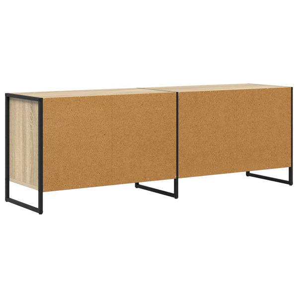 vidaXL Meuble TV Sonoma 140 x 36 x 49,5 cm Bois d'ingénierie