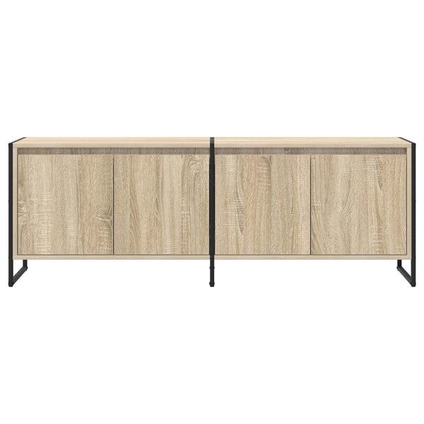 vidaXL Meuble TV Sonoma 140 x 36 x 49,5 cm Bois d'ingénierie