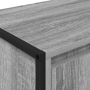vidaXL Meuble TV Sonoma Gris 140 x 36 x 49,5 cm Bois d'ingénierie
