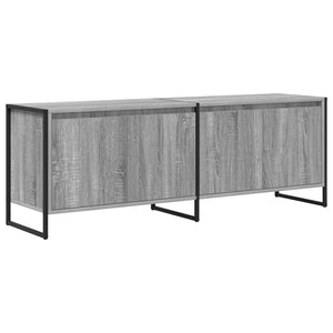 vidaXL Meuble TV Sonoma Gris 140 x 36 x 49,5 cm Bois d'ingénierie