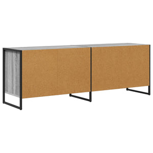 vidaXL Meuble TV Sonoma Gris 140 x 36 x 49,5 cm Bois d'ingénierie