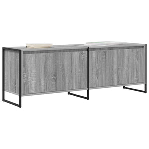 vidaXL Meuble TV Sonoma Gris 140 x 36 x 49,5 cm Bois d'ingénierie