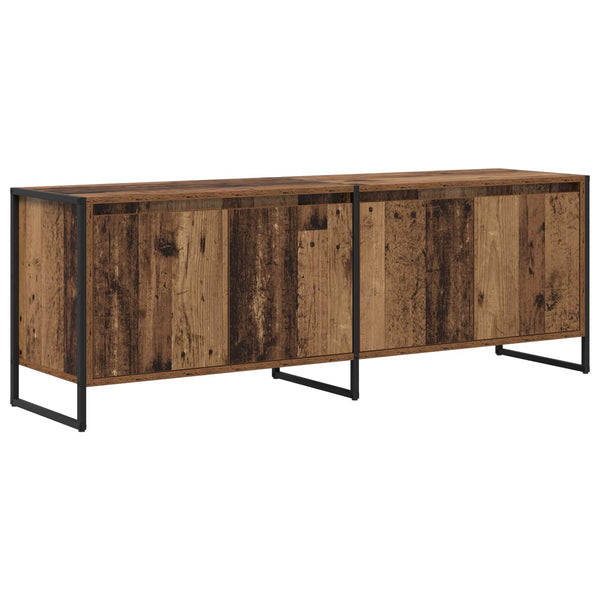 vidaXL Meuble TV bois de récupération 140 x 36 x 49,5 cm Bois d'ingénierie
