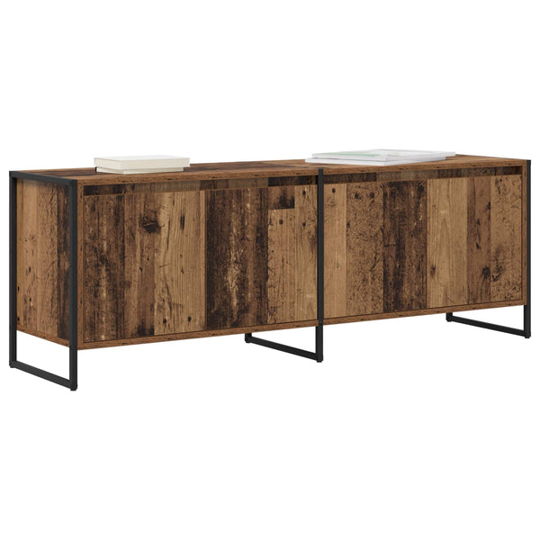 vidaXL Meuble TV bois de récupération 140 x 36 x 49,5 cm Bois d'ingénierie