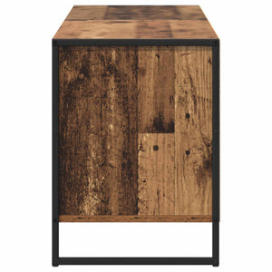 vidaXL Meuble TV bois de récupération 140 x 36 x 49,5 cm Bois d'ingénierie