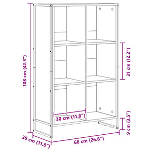 Bücherregal Raucharbe 99,5cm