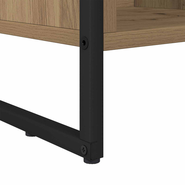 vidaXL Étagère artisanale Chêne 99,5 x 30 x 108,5 cm