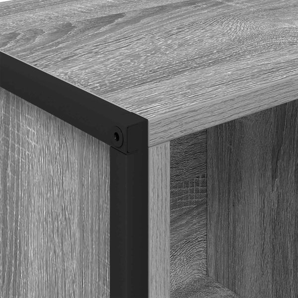 Bücherregal Grau Sonoma 68x30x108.5cm