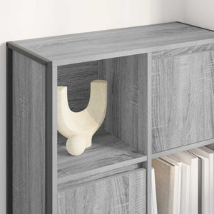 Bücherregal Grau Sonoma 68x30x108.5cm