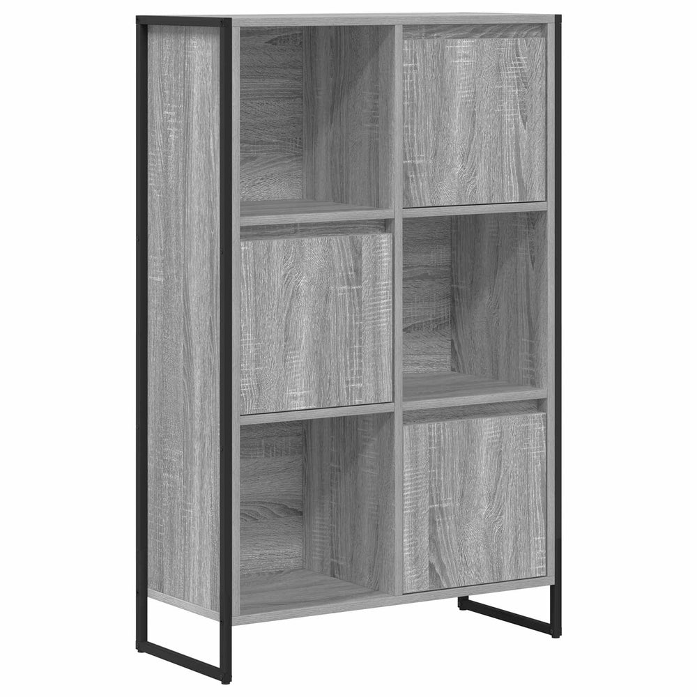 Bücherregal Grau Sonoma 68x30x108.5cm