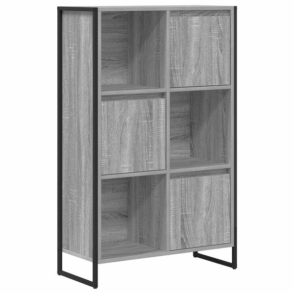 Bücherregal Grau Sonoma 68x30x108.5cm