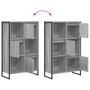Bücherregal Grau Sonoma 68x30x108.5cm