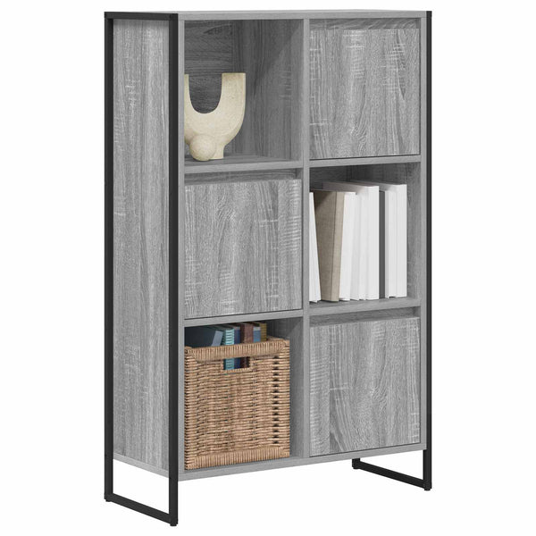 Bücherregal Grau Sonoma 68x30x108.5cm