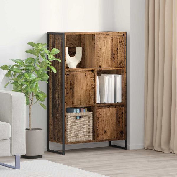 Bücherregal Altholz 68x30x108.5cm