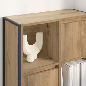 Bücherregal Eiche 68x30x108.5 cm