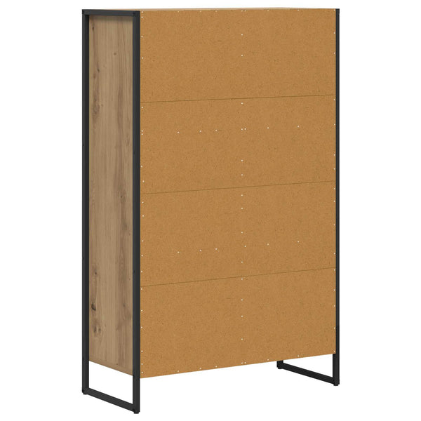 Bücherregal Eiche 68x30x108.5 cm