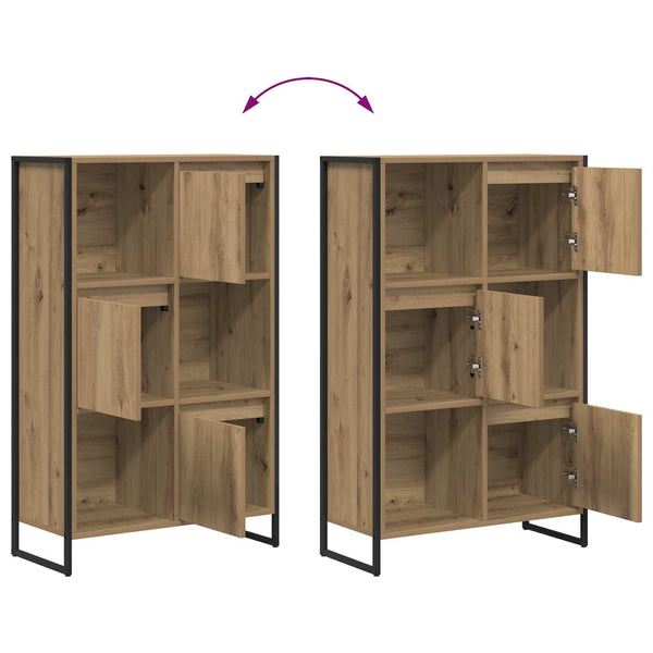 Bücherregal Eiche 68x30x108.5 cm