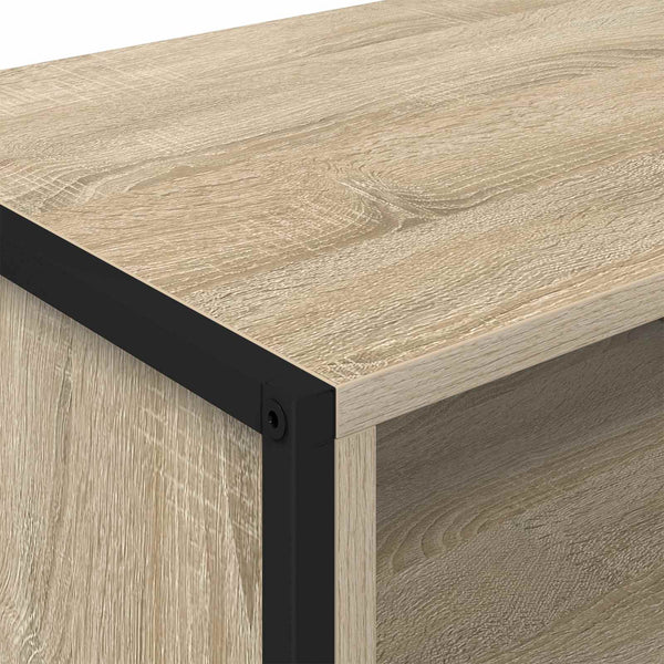 Meuble TV vidaXL Sonoma 100 x 36,5 x 30,5 cm, bois d'ingénierie
