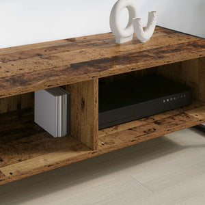 vidaXL Meuble TV en bois de récupération 100 x 36,5 x 30,5 cm bois d'ingénierie