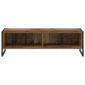 vidaXL Meuble TV en bois de récupération 100 x 36,5 x 30,5 cm bois d'ingénierie