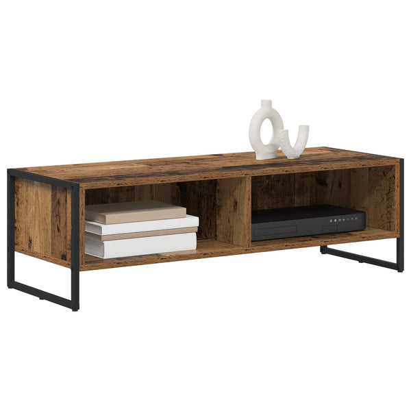 vidaXL Meuble TV en bois de récupération 100 x 36,5 x 30,5 cm bois d'ingénierie