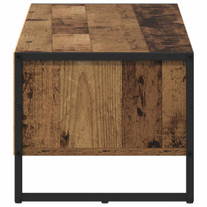 vidaXL Meuble TV en bois de récupération 100 x 36,5 x 30,5 cm bois d'ingénierie