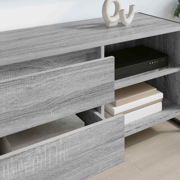 TV-Schrank Grau Sonoma 100 cm