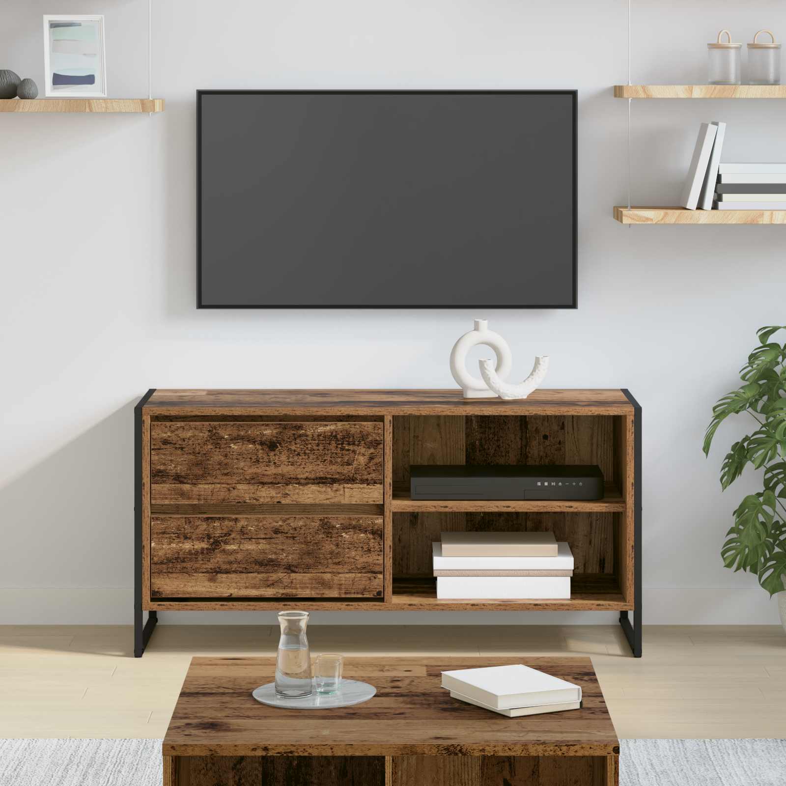 TV-Schrank Altholz 100 cm