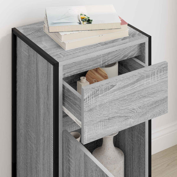 Sideboard Graues Sonoma 43x36x75,5 cm