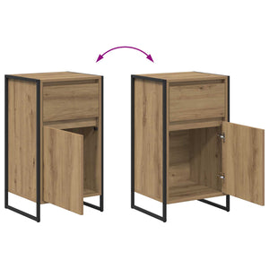 vidaXL Buffet artisanal Chêne 43 x 36 x 75,5 cm Bois d'ingénierie