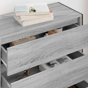 Sideboard Grau Sonoma 79 cm