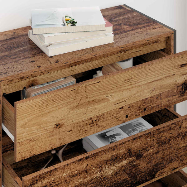 vidaXL Buffet bois de récupération 79 x 36 x 75,5 cm Bois d'ingénierie
