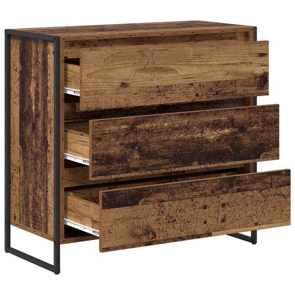 vidaXL Buffet bois de récupération 79 x 36 x 75,5 cm Bois d'ingénierie