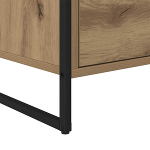 vidaXL Commode artisanale chêne 79 x 36 x 75,5 cm bois d'ingénierie