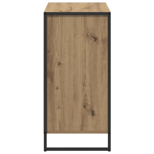 vidaXL Commode artisanale chêne 79 x 36 x 75,5 cm bois d'ingénierie
