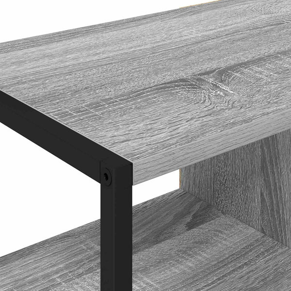 Grauer Seitenschrank Sonoma, 96,5 cm