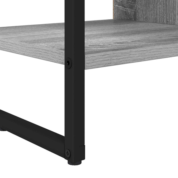 Grauer Seitenschrank Sonoma, 96,5 cm
