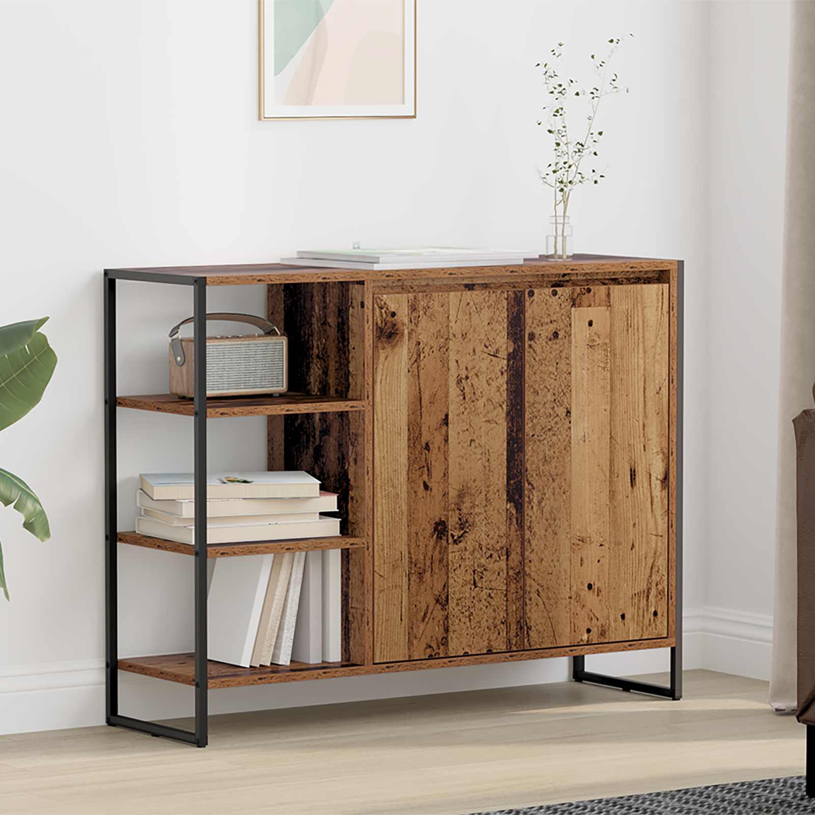 Altholz Sideboard 96,5 cm