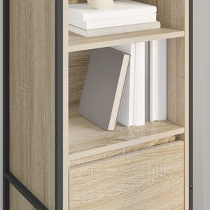 Sonoma Bücherregal Holzwerkstoff 43x36x150,5 cm