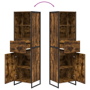 Bücherregal Raucharbe Holzwerkstoff 150cm