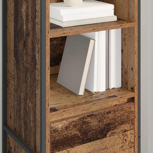 Bücherregal Altholz 150,5 cm
