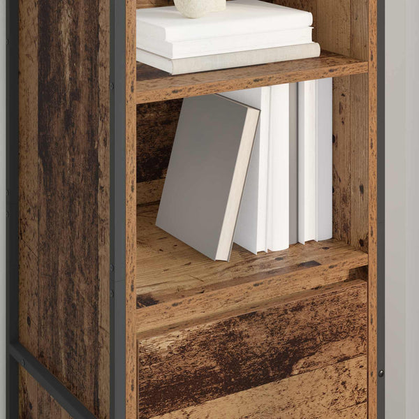 Bücherregal Altholz 150,5 cm