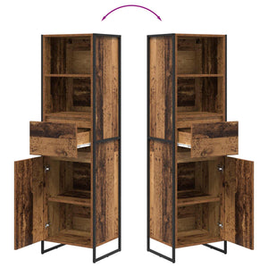 Bücherregal Altholz 150,5 cm