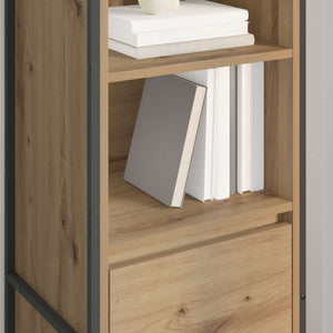 Bücherregal Eiche 43x36x150,5 cm
